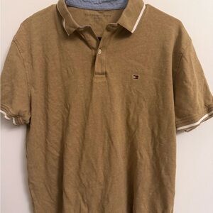 Tommy Hilfiger Men's Brown Polo Shirt